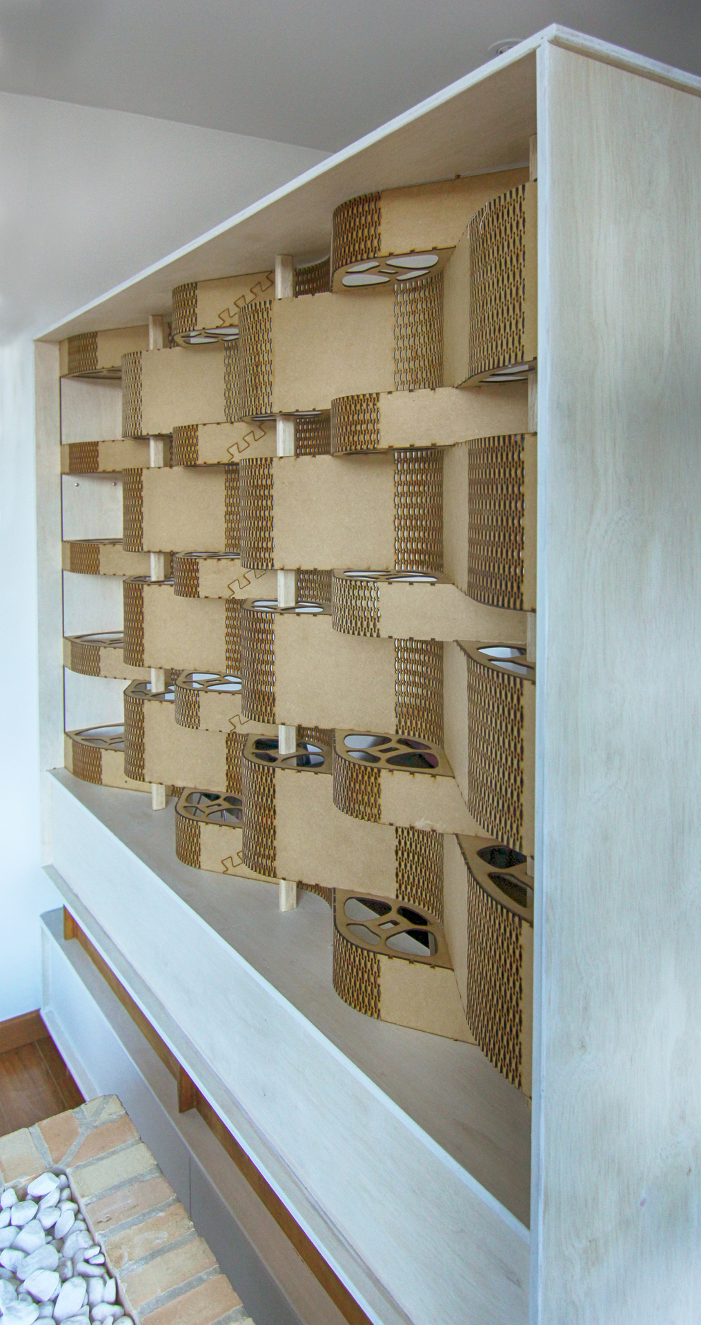 激光切割木质隔断家具设计-6