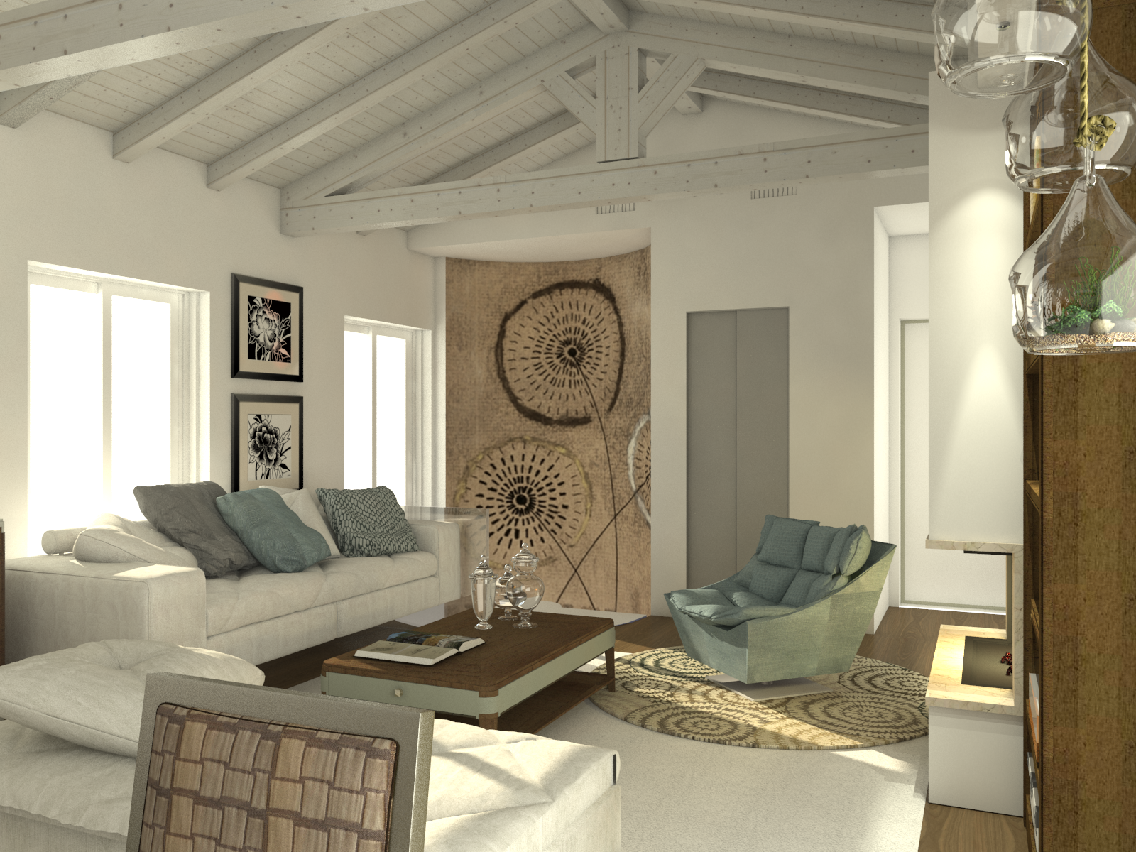 2018 年卡利亚定制公寓设计 | 超级阁楼的室内设计魅力-1