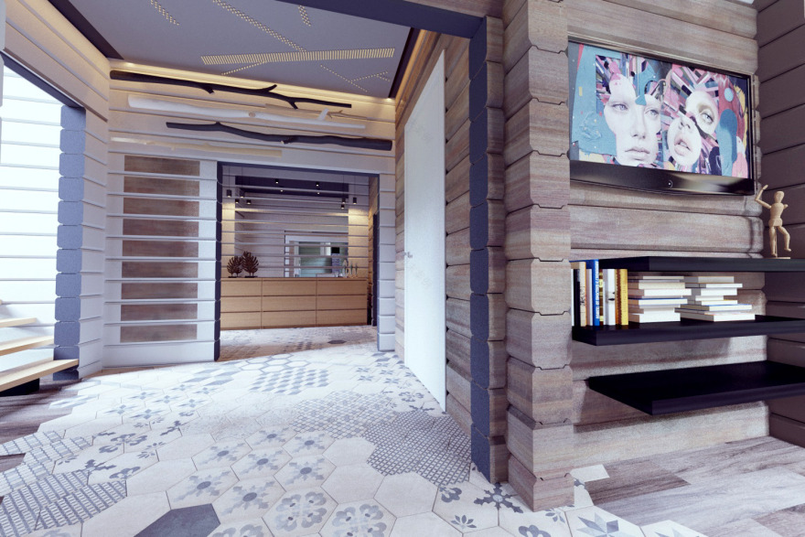 木质空间的艺术 | 温馨二居室的室内设计-24