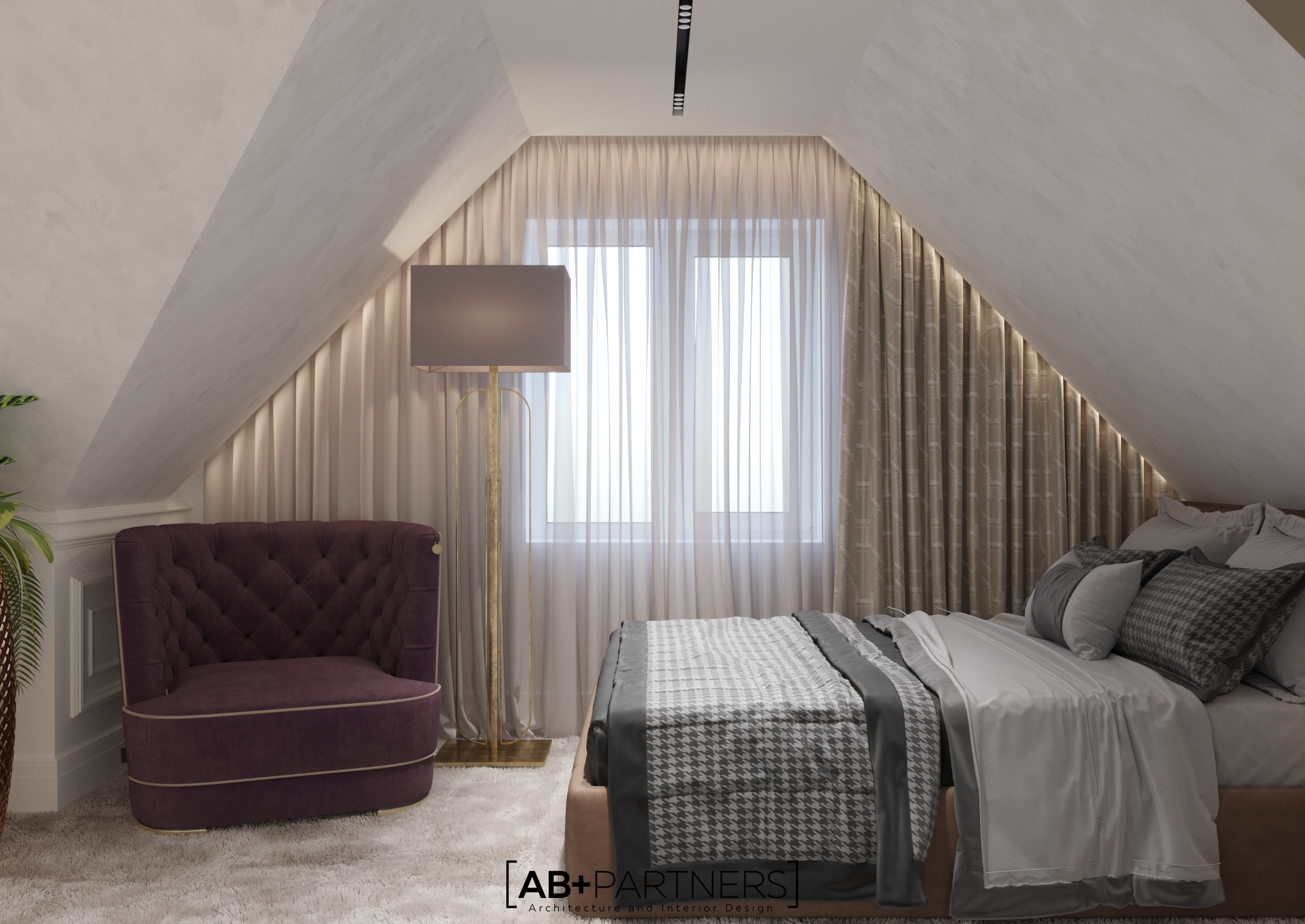 伦敦豪华别墅现代奢华室内设计-89