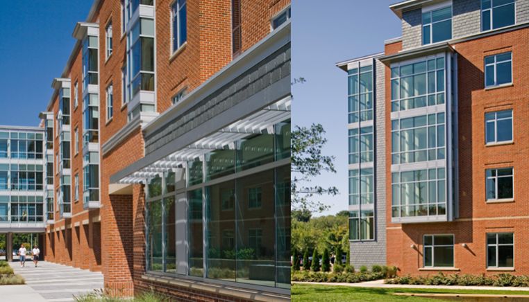 布里奇沃特州立大学深红厅 | 现代学生公寓的典范-8