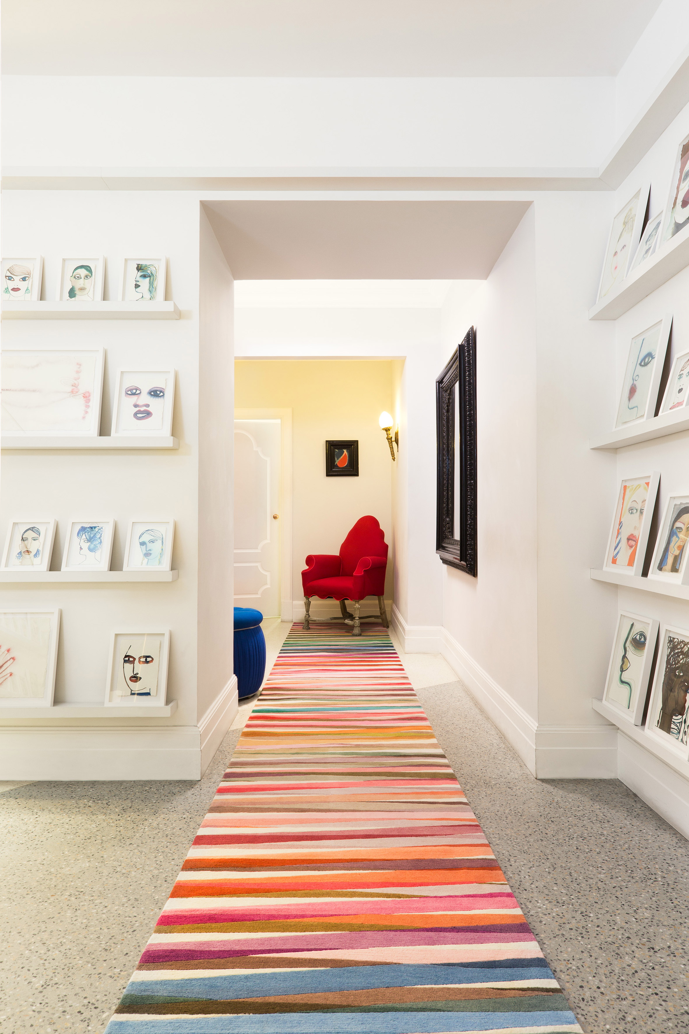 保罗·史密斯设计多色条纹地毯 挑战尼泊尔织布商-3