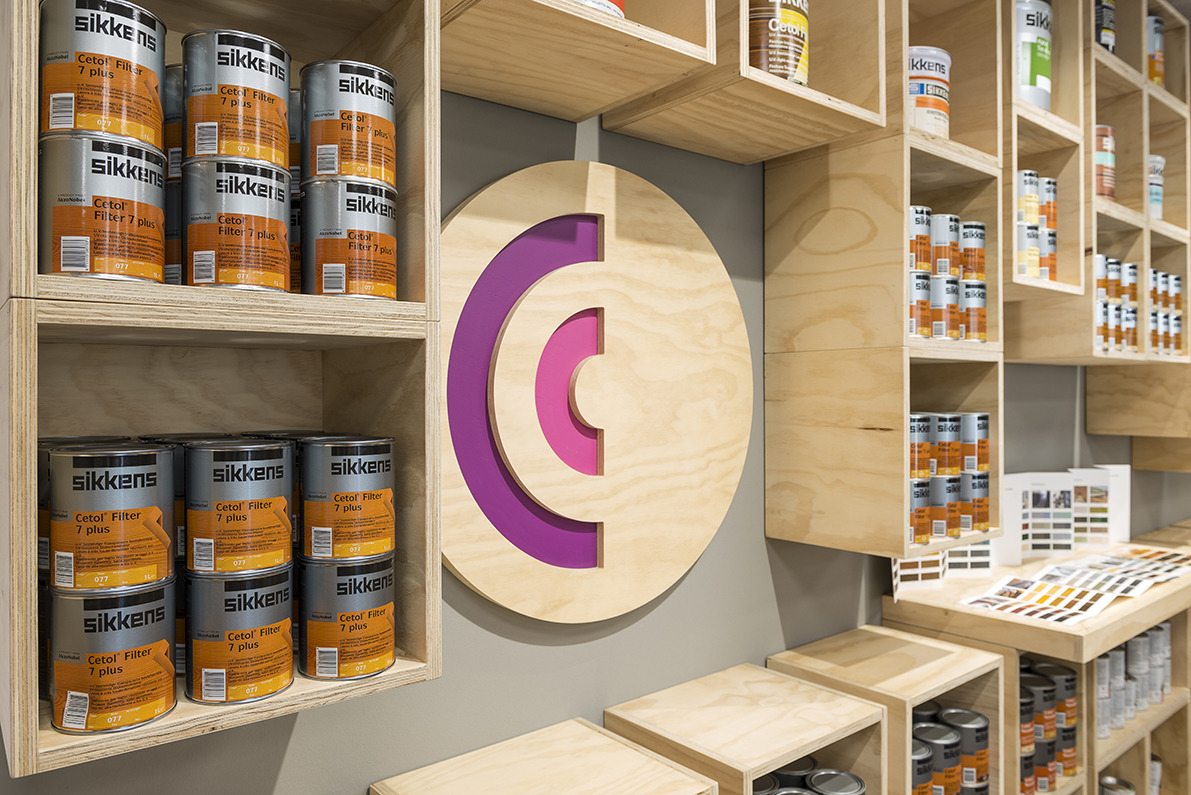 Colorificio Carnico 色彩展示空间-3