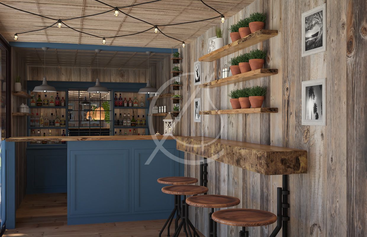 何山!阿联酋环保咖啡屋设计-7