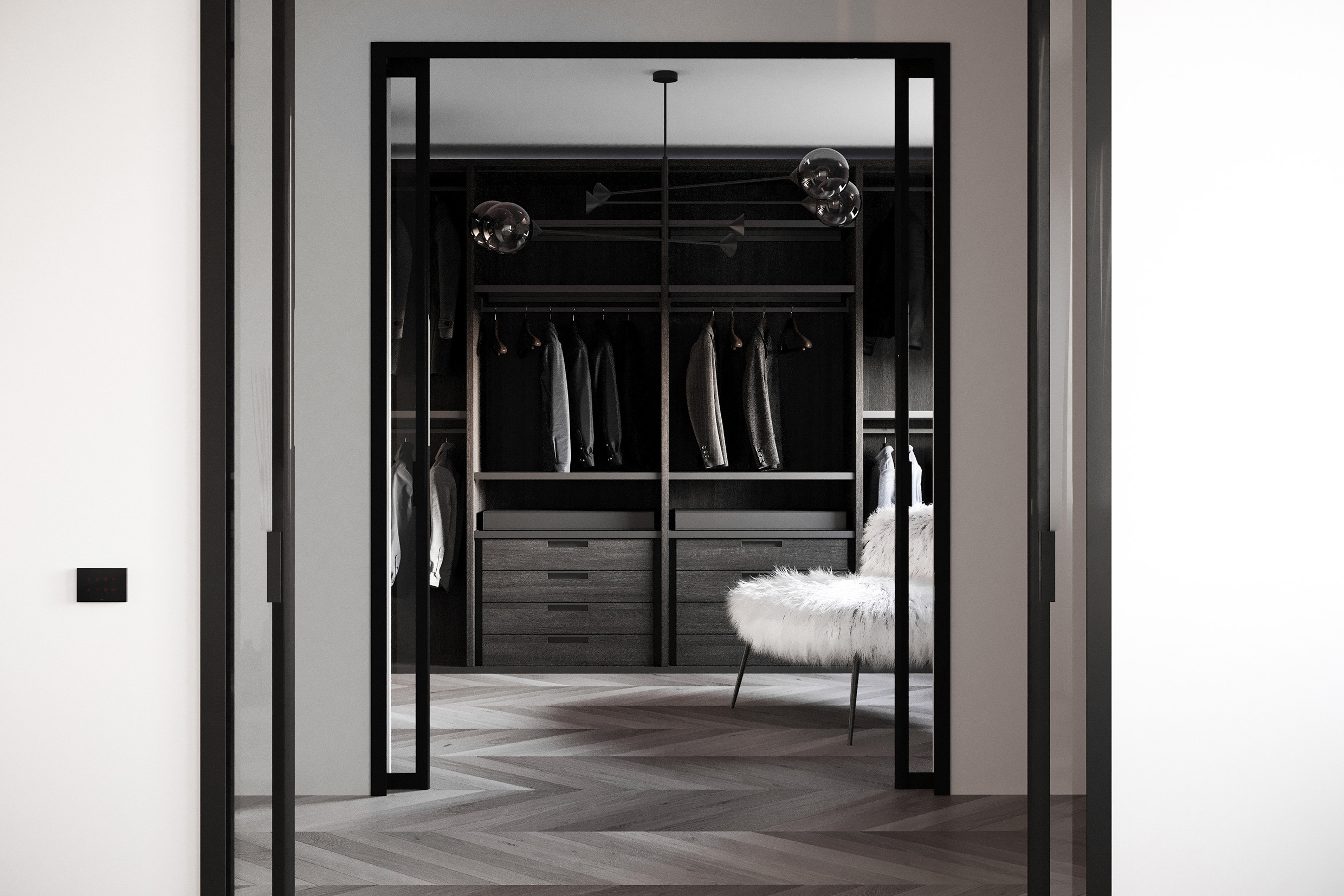 米兰中心 300 平米空中别墅，艺术与自然的和谐融合-13