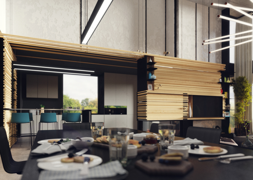 梦幻家园 | Teltsov&partners 打造私人住宅室内设计-10