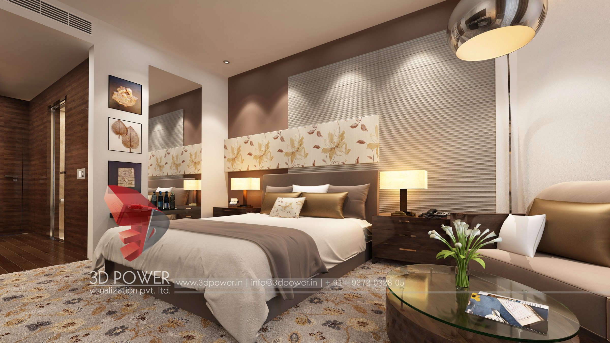 3D 室内设计案例 | 单家庭住宅的精致室内空间-9