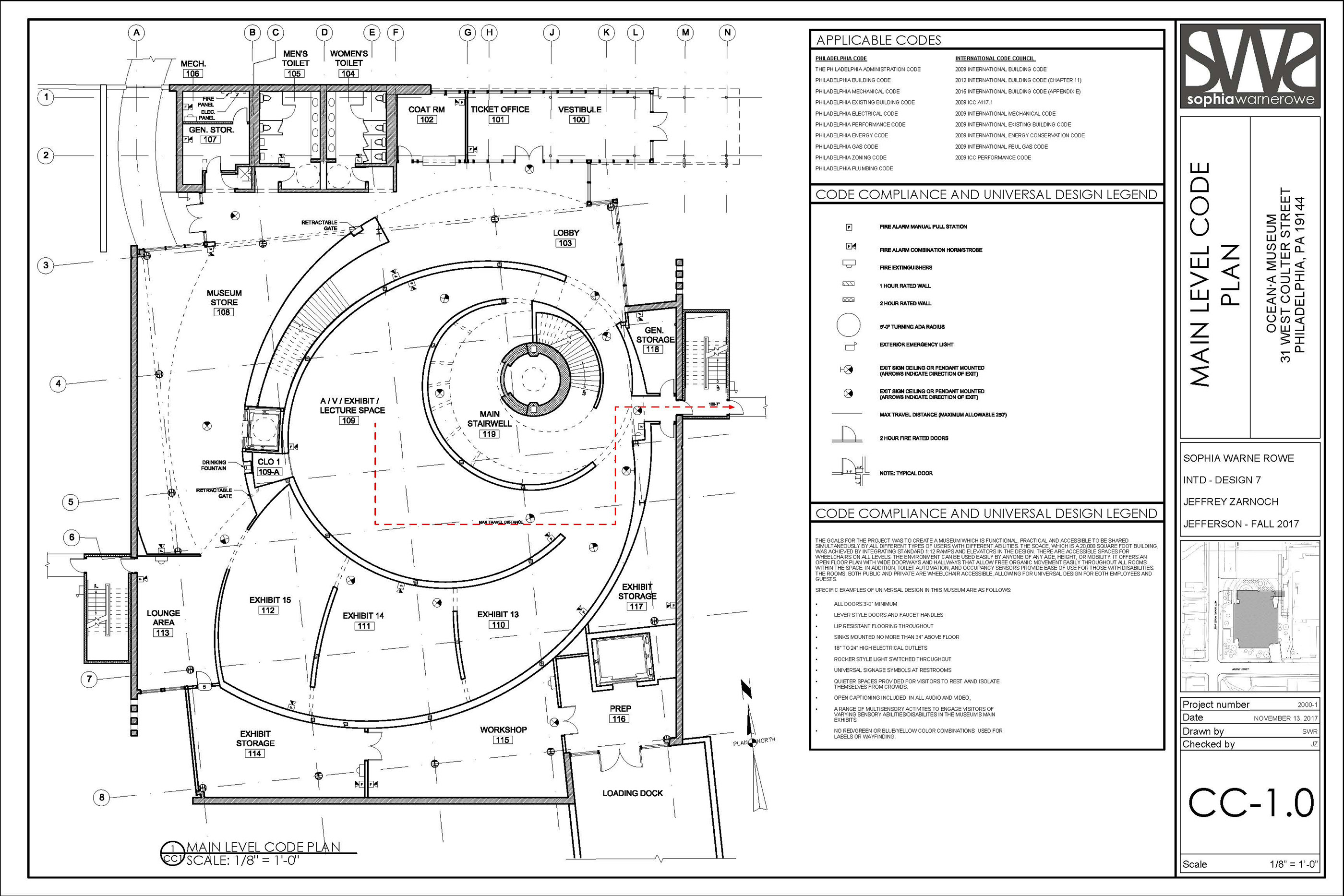 Design 7 - Oceana Museum Construction Documents-2