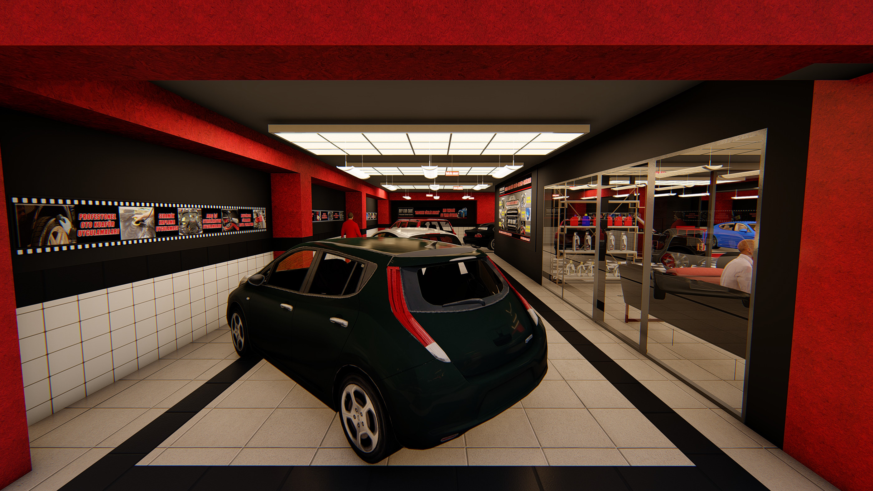 三维立体规划渲染-14