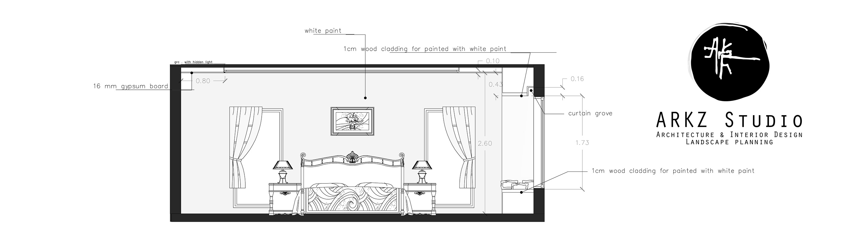 梦想成真，品质空间之美——ARKZ 建筑事务所主卧套房改造-11