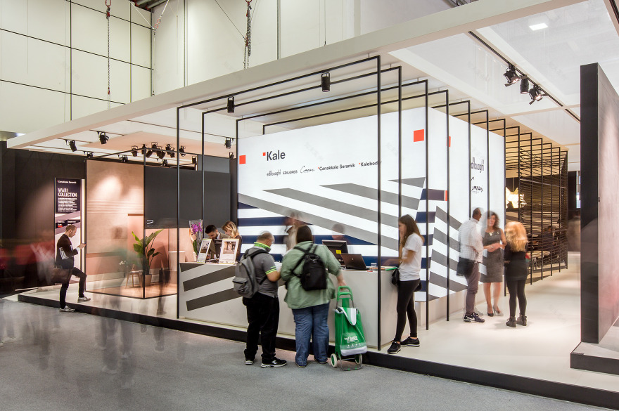 2016 年意大利博洛尼亚陶瓷展 KALE 陶瓷展位设计-41