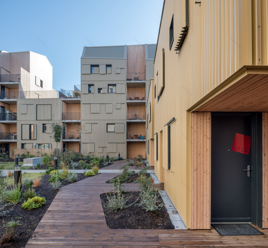 2017 年完成的波尔多 DOMOFrance 住宅区设计-59