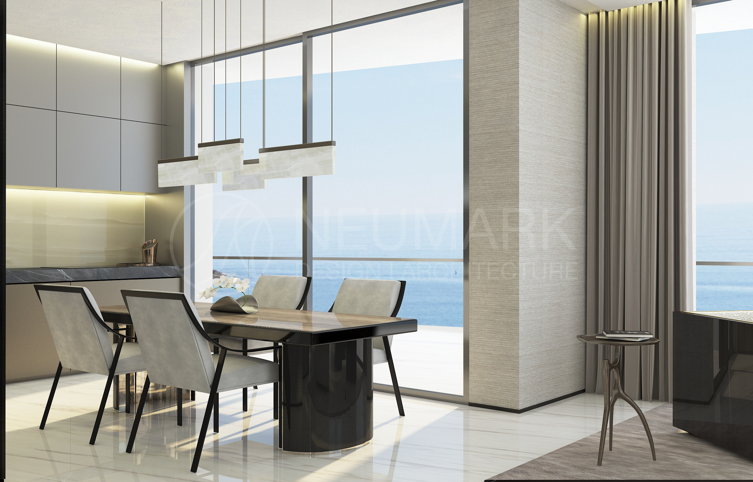 摩纳哥 Cap Estel 别墅 | 精致单家庭住宅室内设计-0