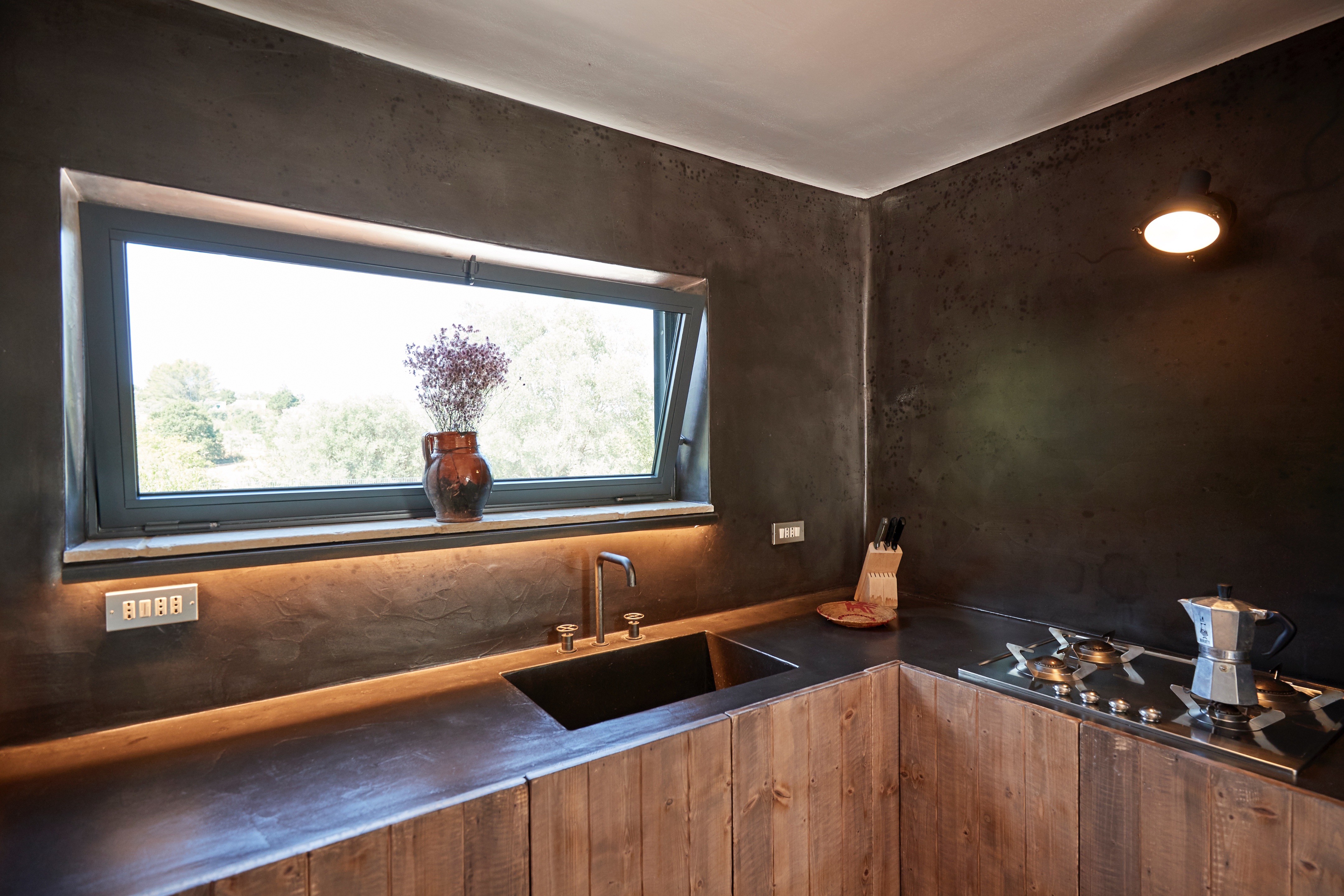 意大利乡村特色干石墙住宅的室内设计-19