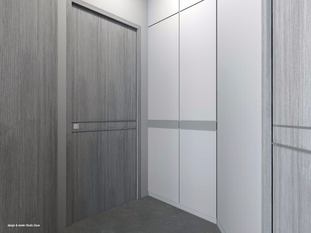 优雅灰调的居家重塑-38