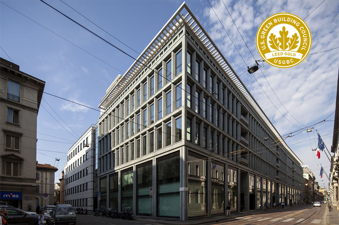 米兰 Ernst & Young 总部大楼翻新-0