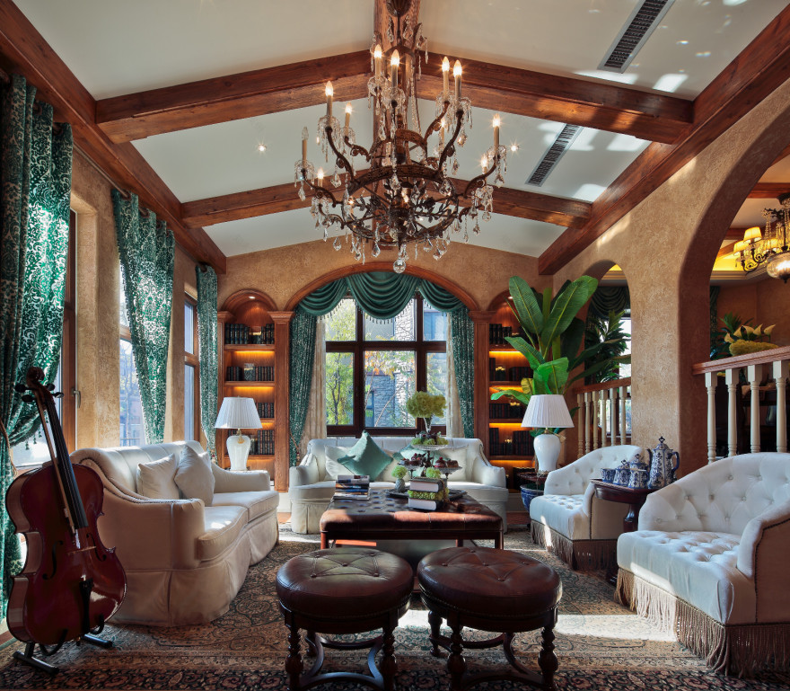 新疆中航翡翠城 6101 栋联排别墅 C 户型——加州风格的自然优雅-15