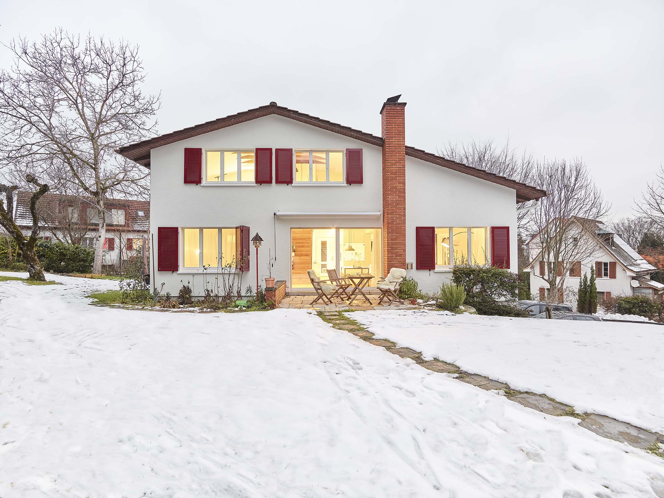 2016 年苏黎世 50 年代乡村风格住宅翻新-16