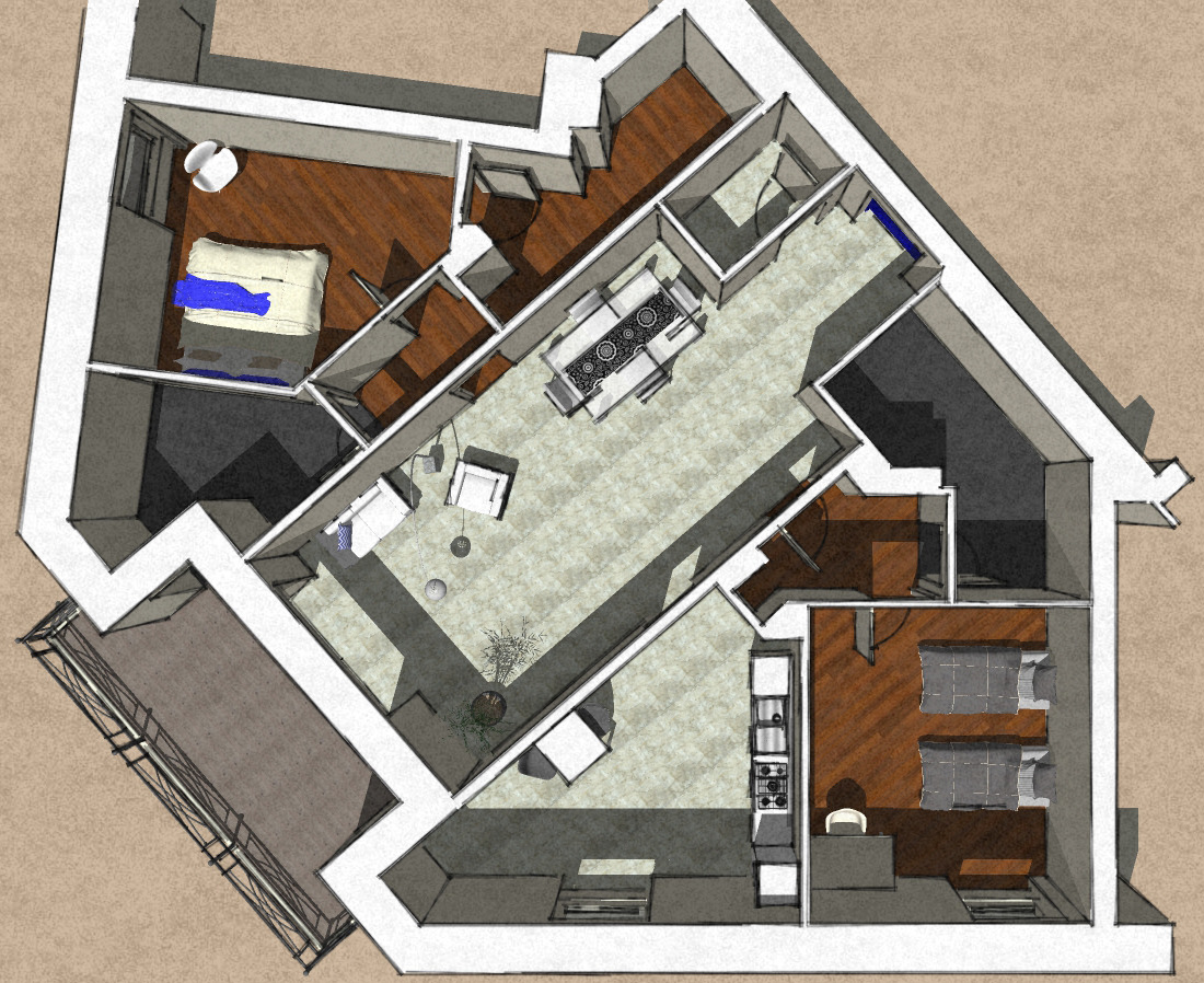 2017 年 Acqui Terme 在建公寓室内设计案例-63