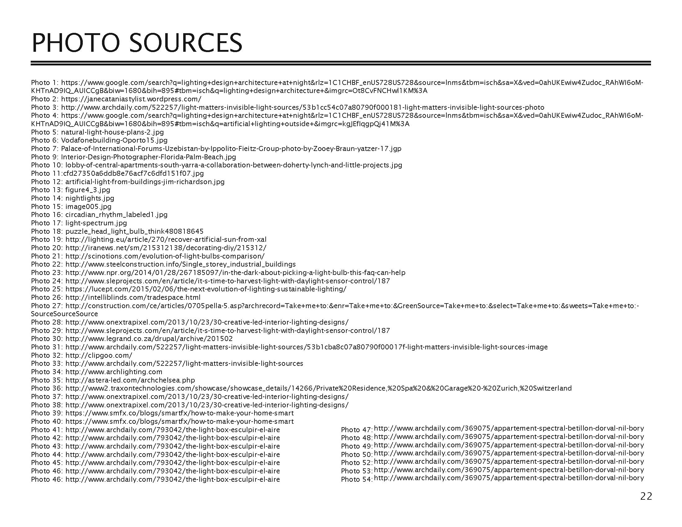 Artificial Lighting Research Book_SP17-22