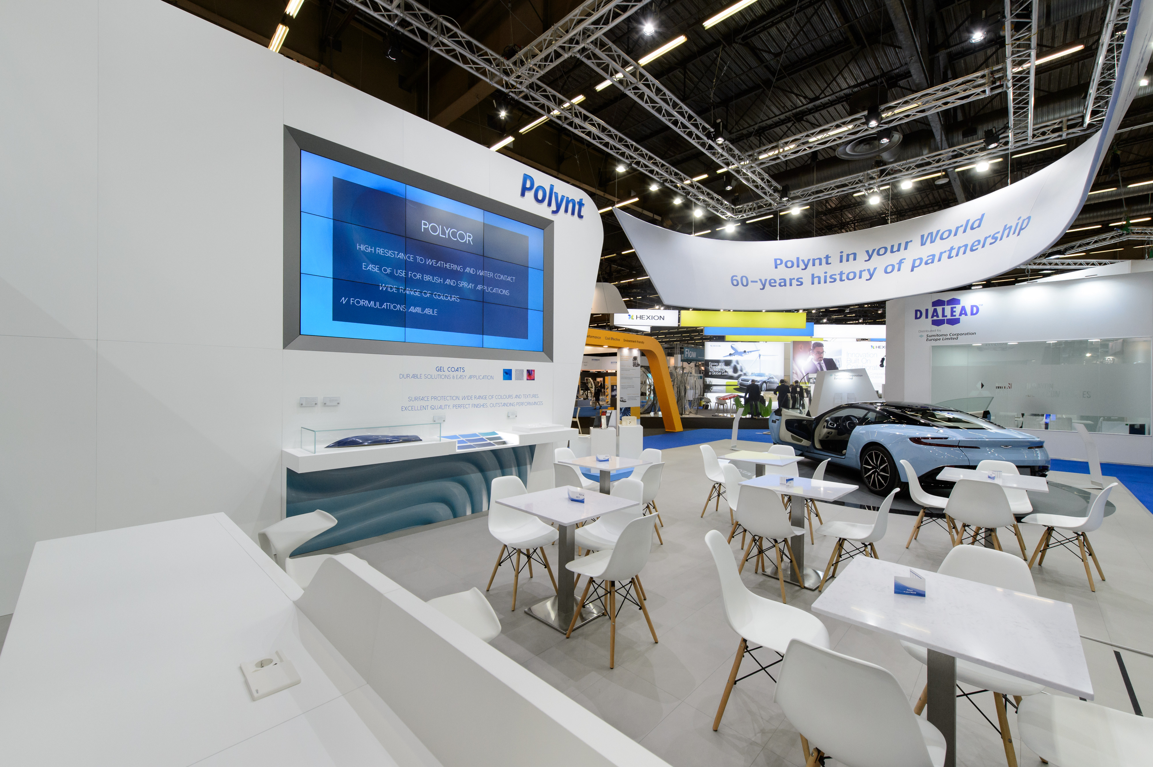 2017 年巴黎国际展览中心 Polynt 展位设计-6