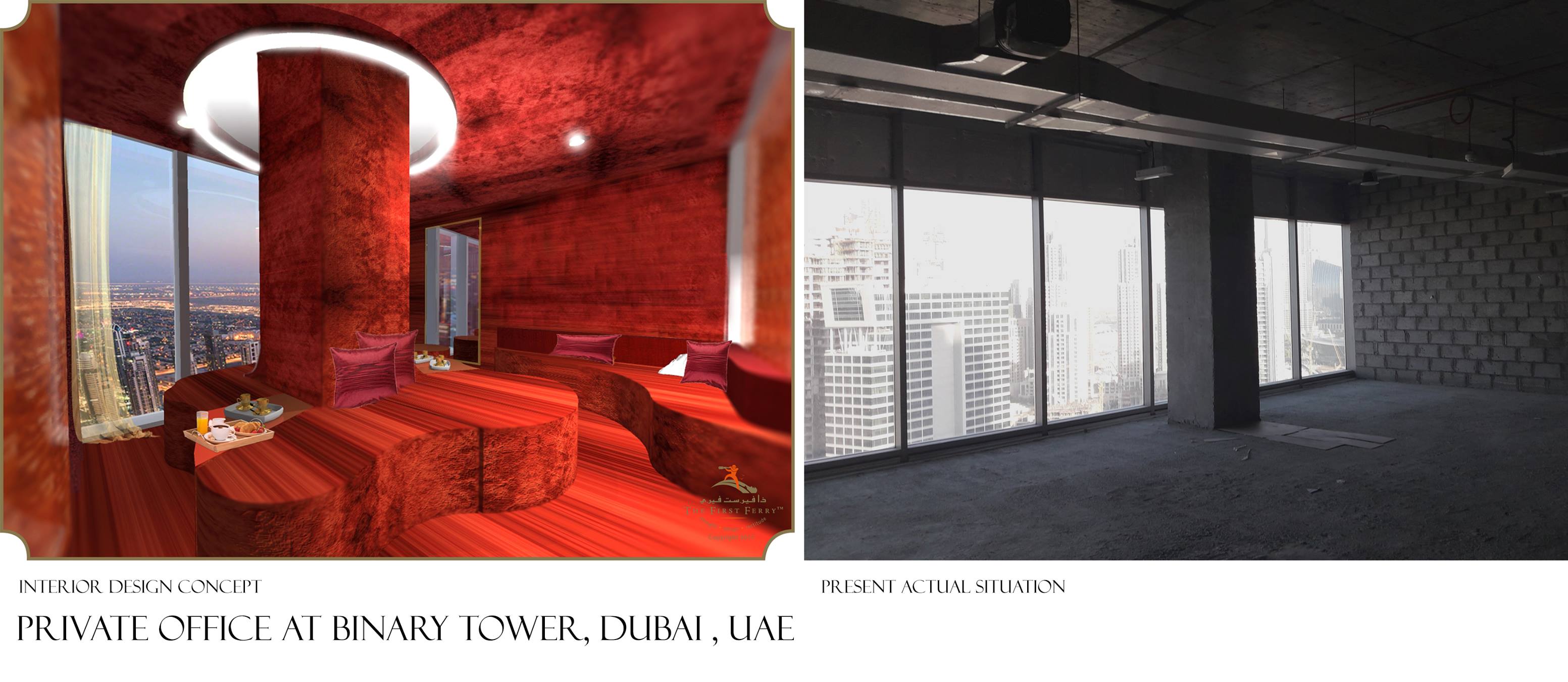 二进制塔 | 迪拜商务湾私人豪华办公空间-7