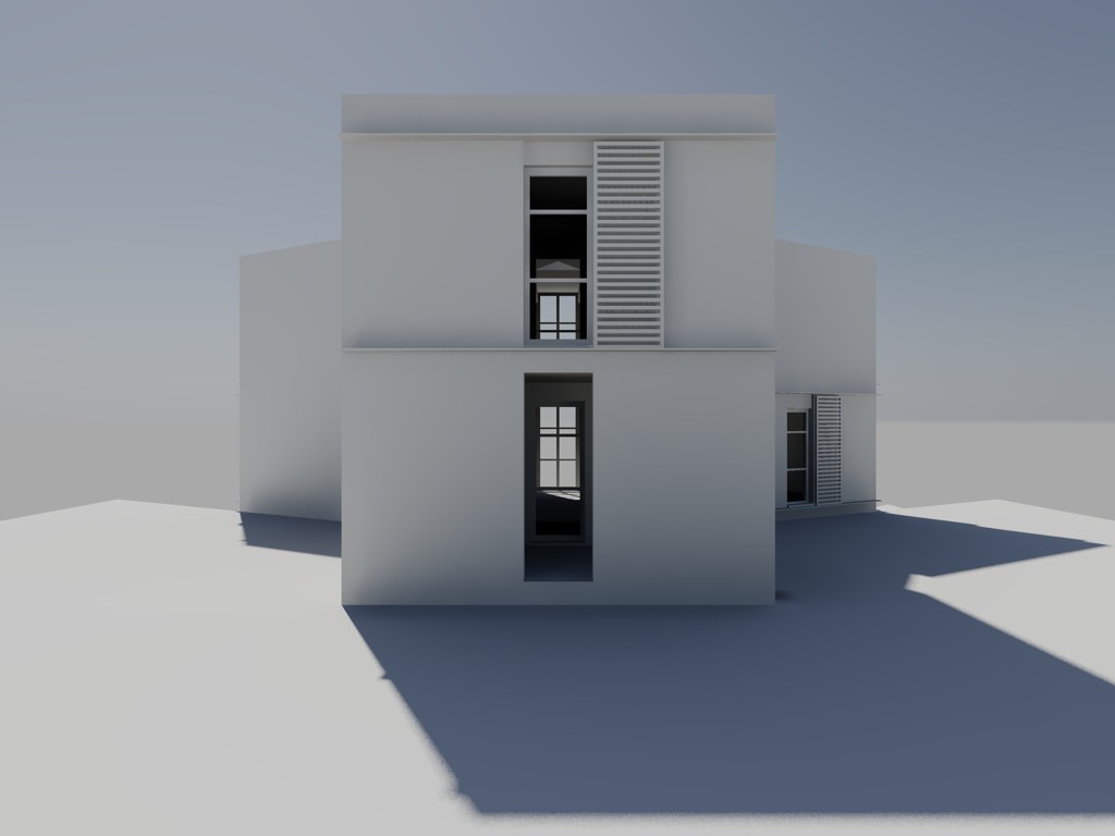 倾斜地块上的现代住宅设计-15