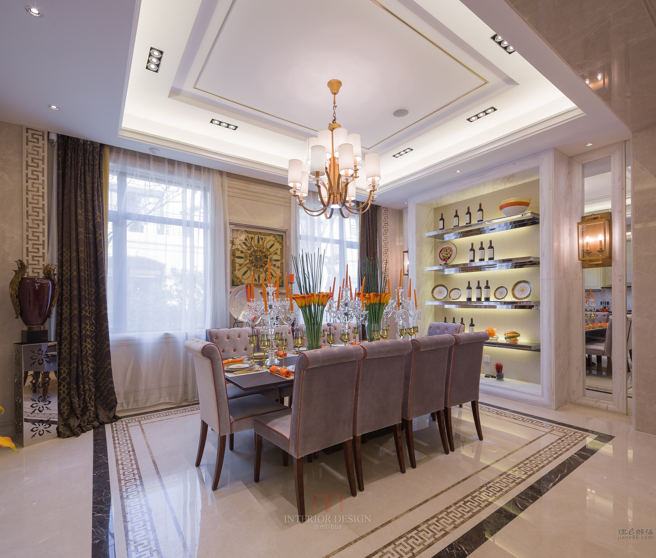 【上海李孙建筑设计】苏州中海国际社区AN户型别墅样板房-12