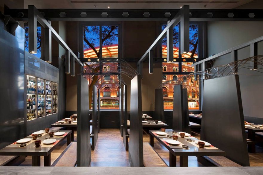 西班牙巴塞隆纳，日本料理店Umo Japanese Restaurant by Estudi Josep Cortina-3