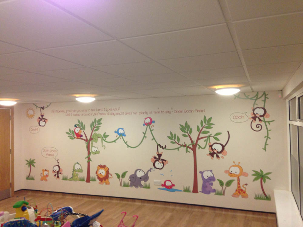 创意定制墙贴打造活力儿童空间-6