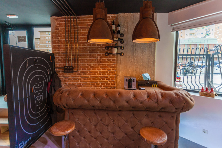 马德里男士理发店-3