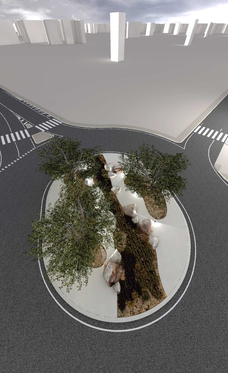 巴里市 via Amendola 道路绿化设计-37