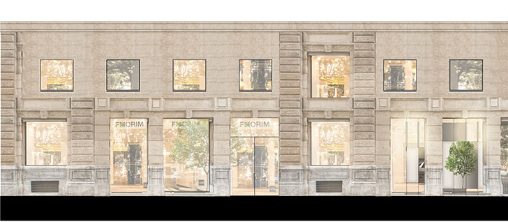 米兰 Florim 展厅——数据网络理念的镜像空间-2