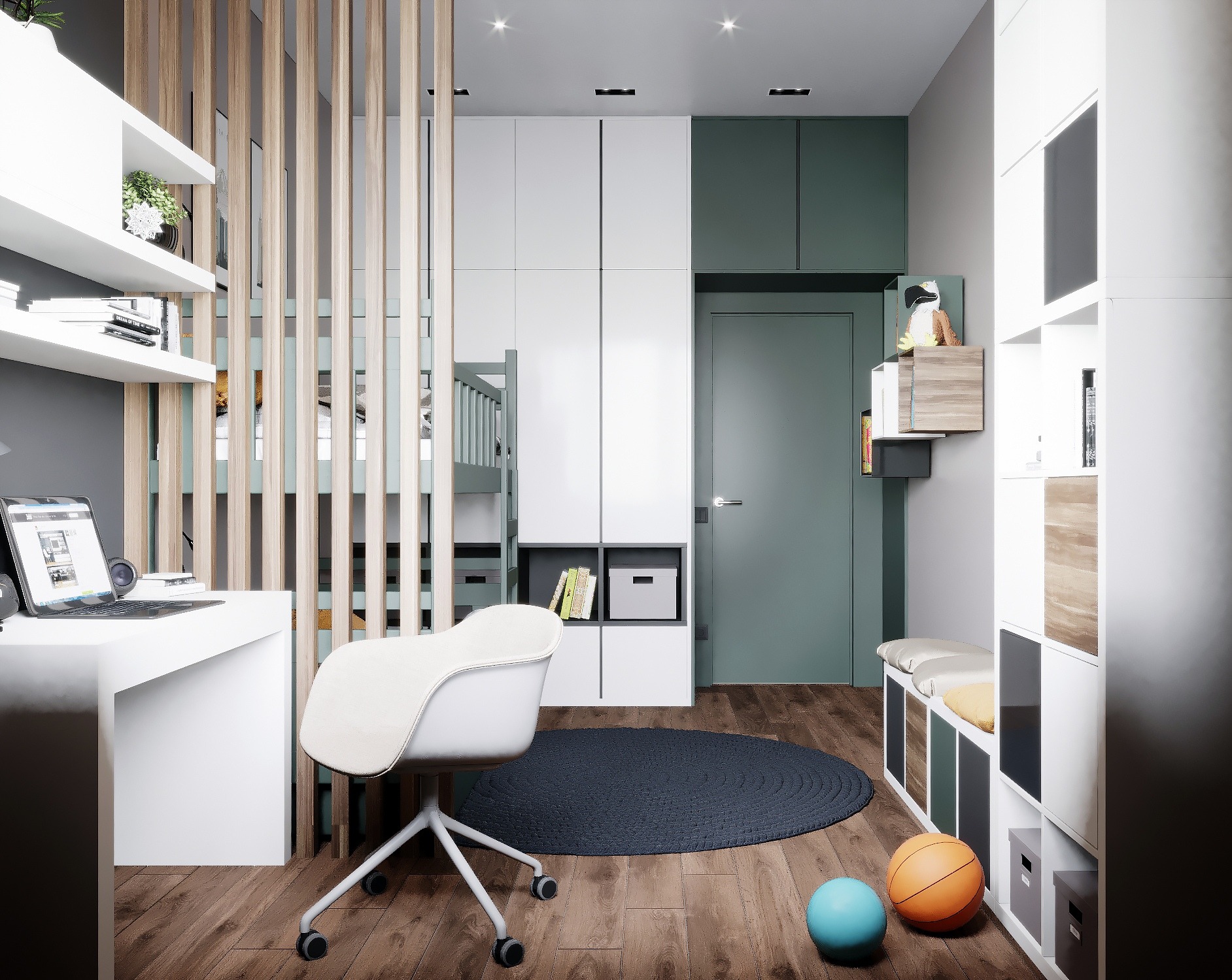 浪漫法式客厅，温馨和谐的家庭角落-12