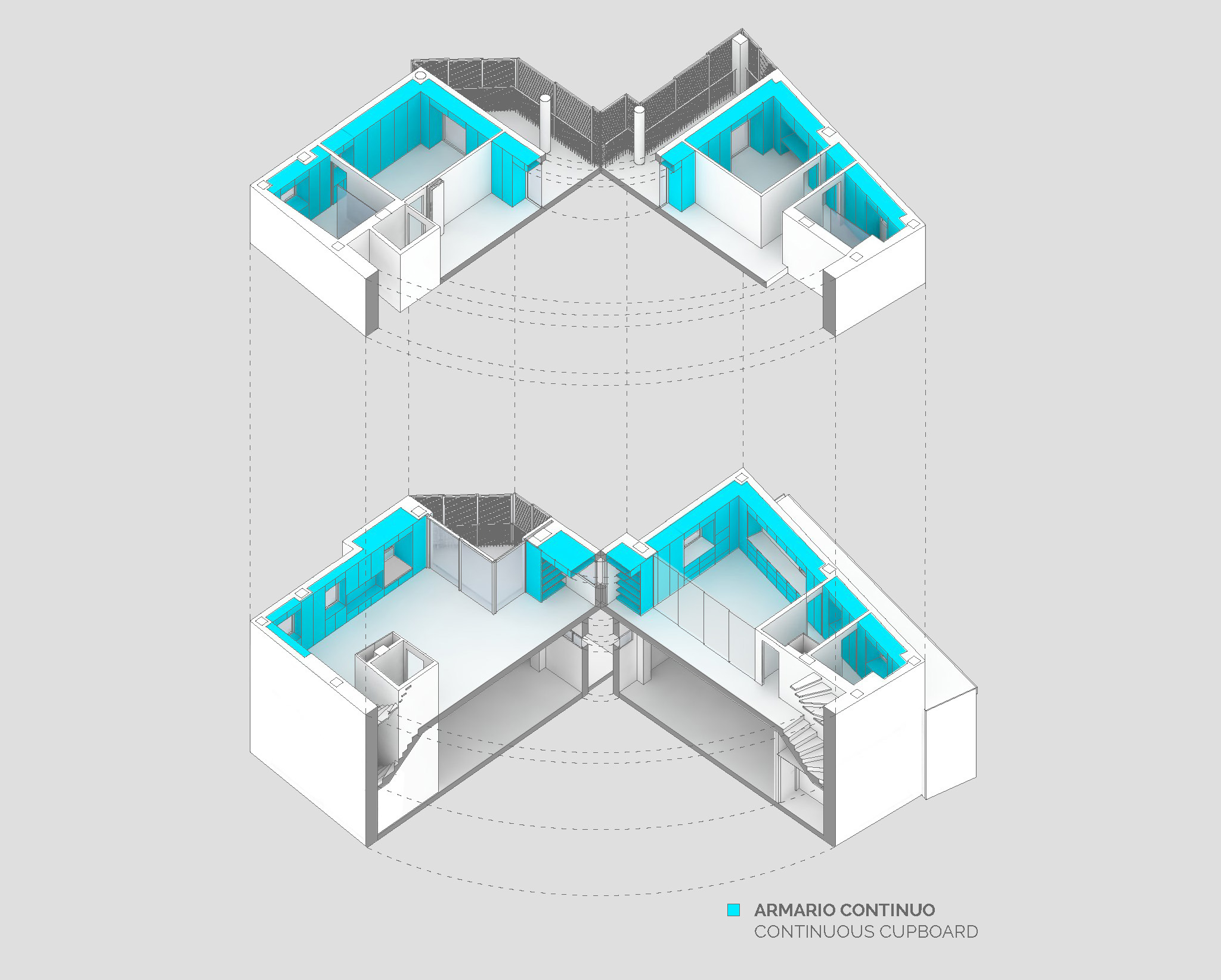 空间优化与功能融合的西班牙住宅改造-28