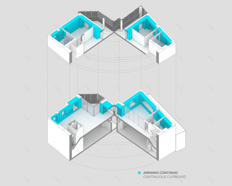 空间优化与功能融合的西班牙住宅改造-28