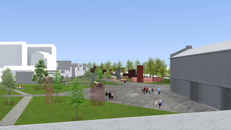 米兰城市复兴项目 | 城市绿洲与住宅办公一体化设计-1