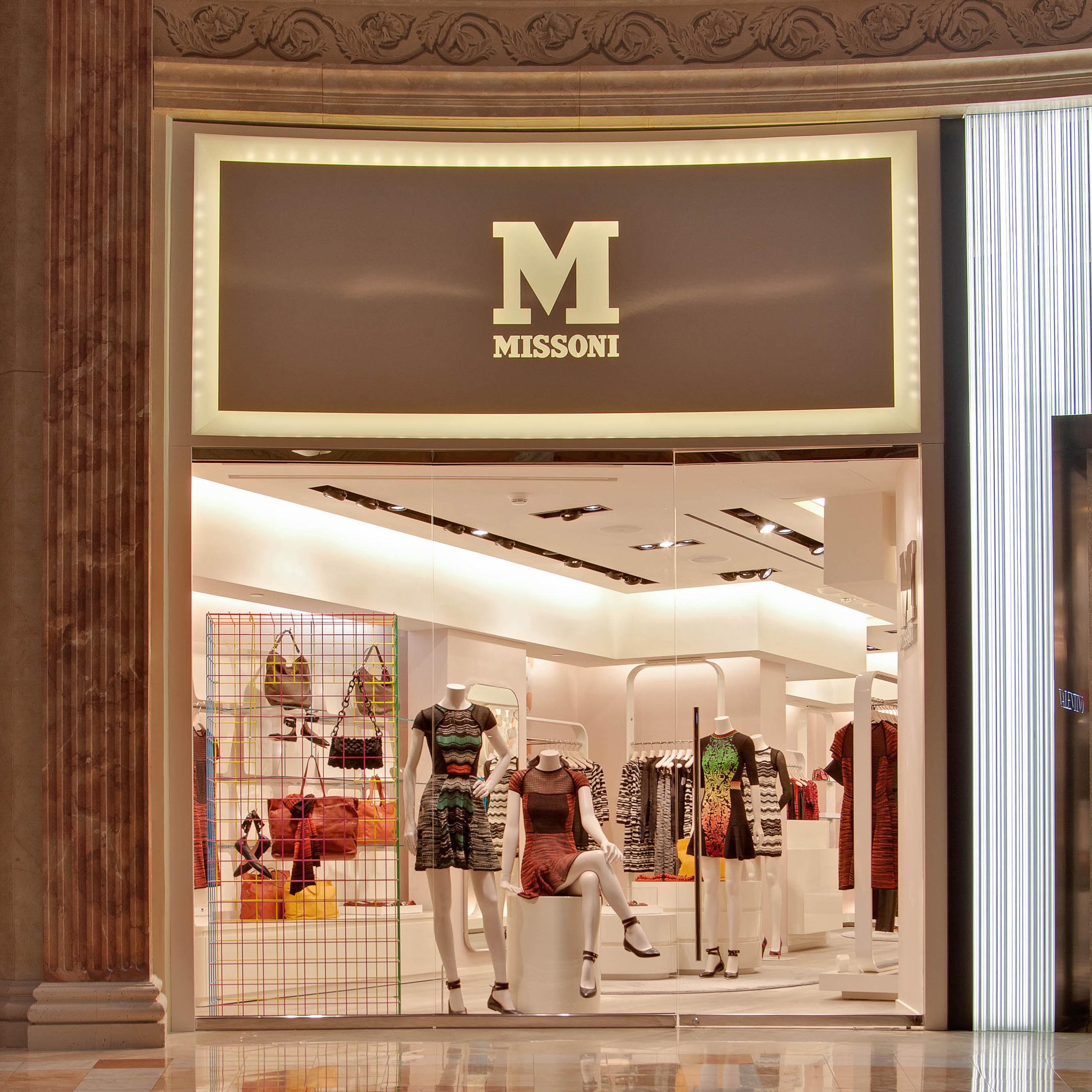 2013 年完成的 M Missoni Las Vegas 专卖店室内设计-0