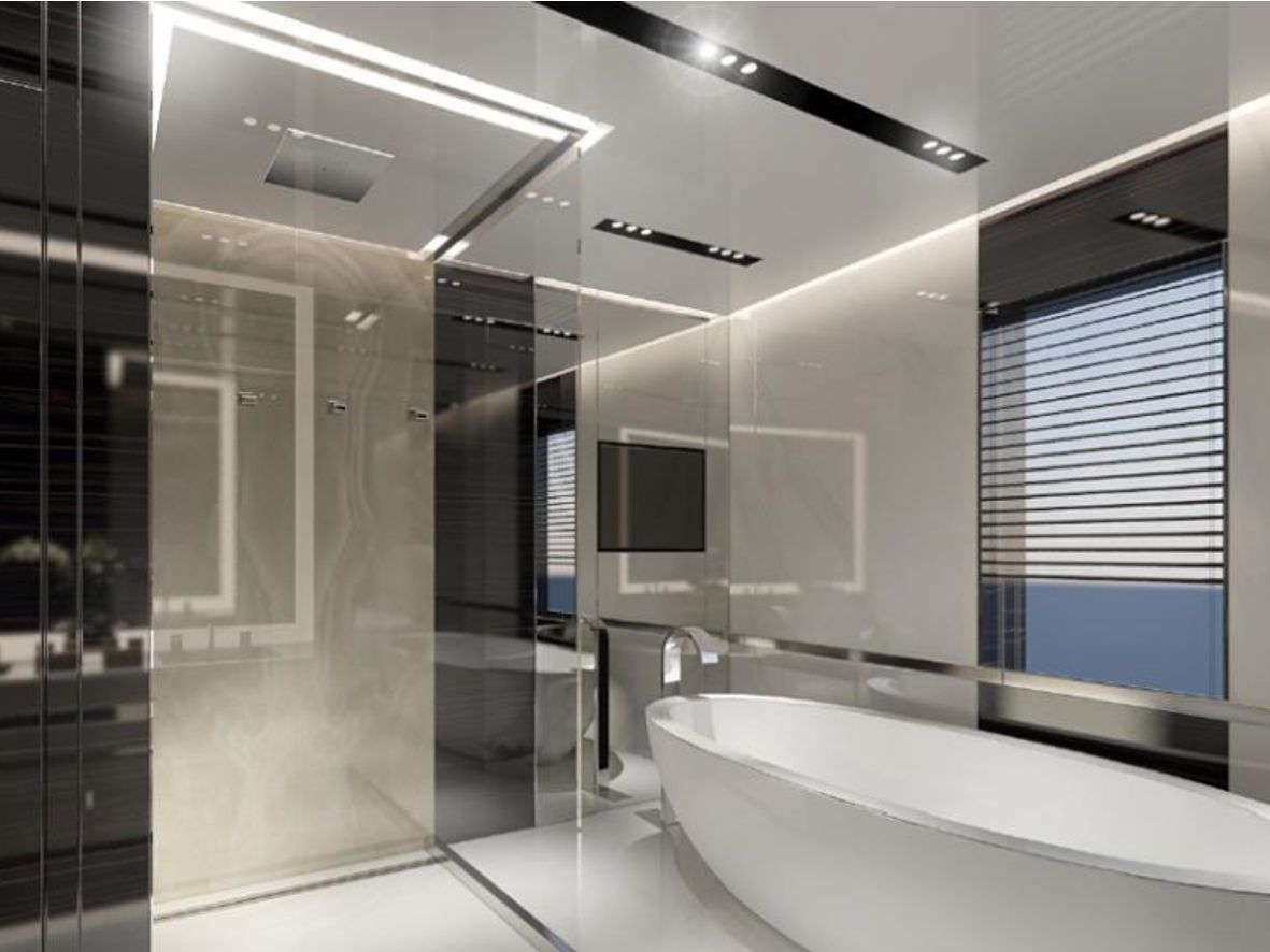 船舶室内设计团队打造 50 米豪华游艇内饰-58