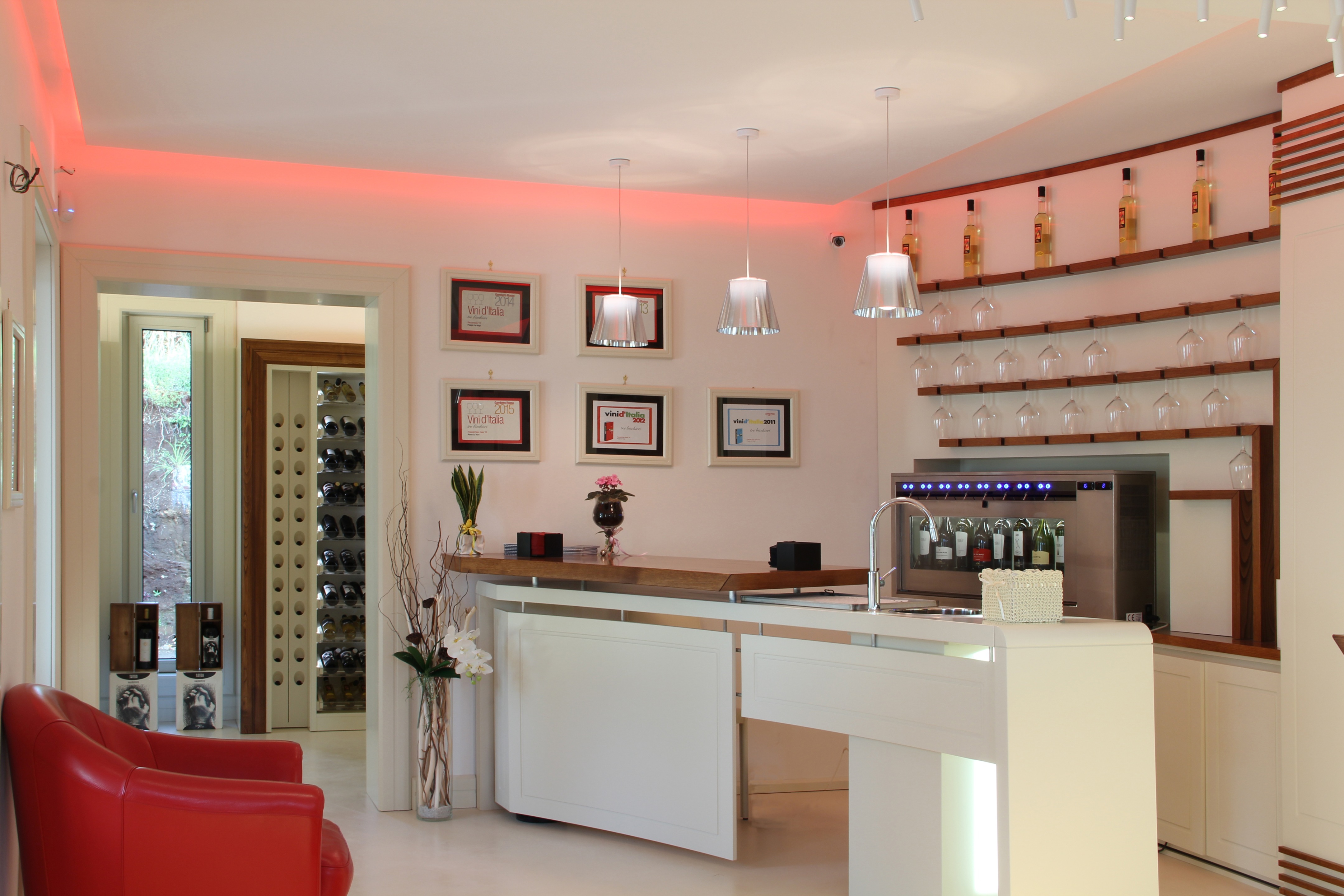 罗马郊外葡萄酒庄园的优雅室内设计-8