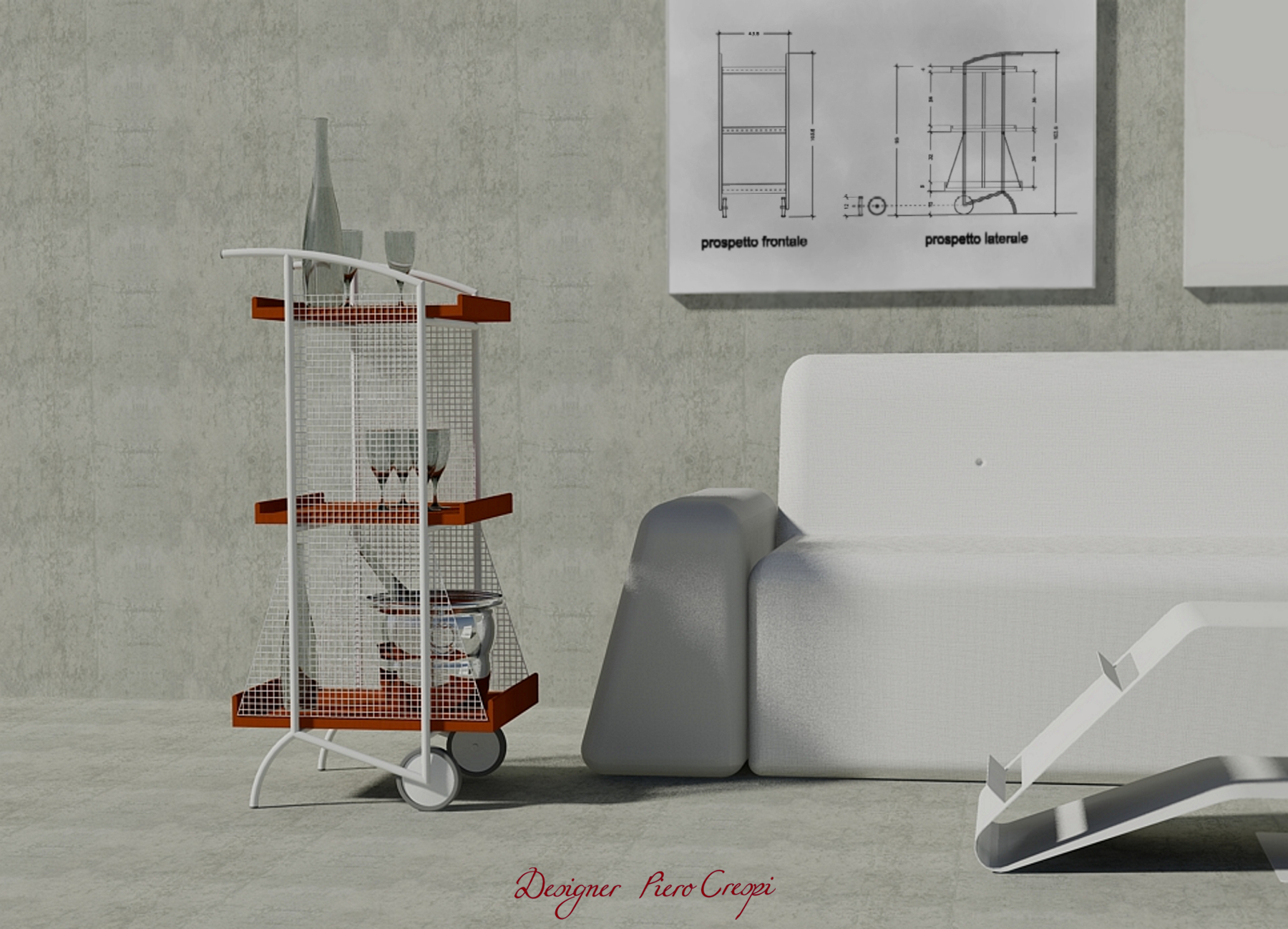 多功能吧台家具 Fredo-7