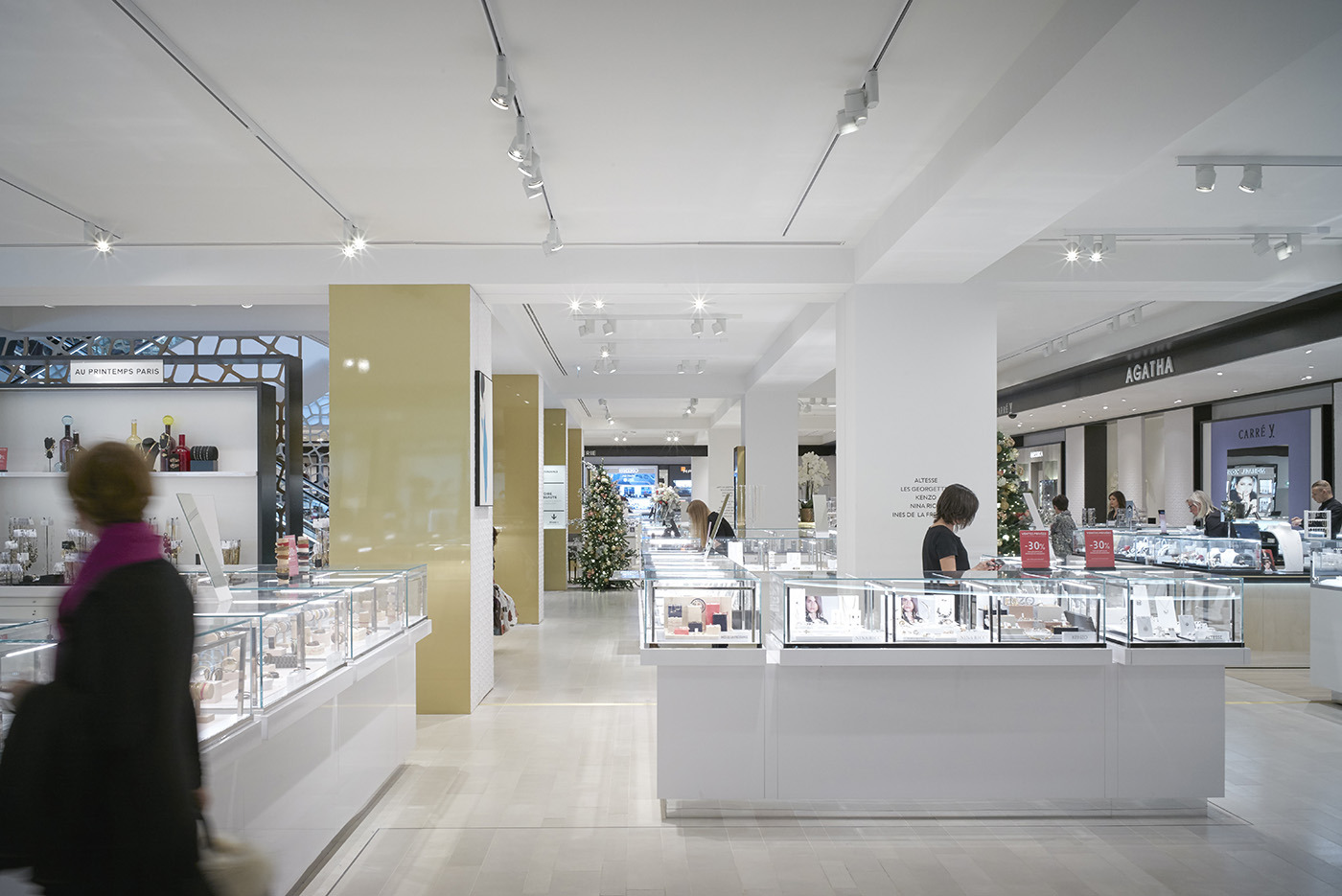 简约花形图案,打造 Printemps 地标式建筑-6