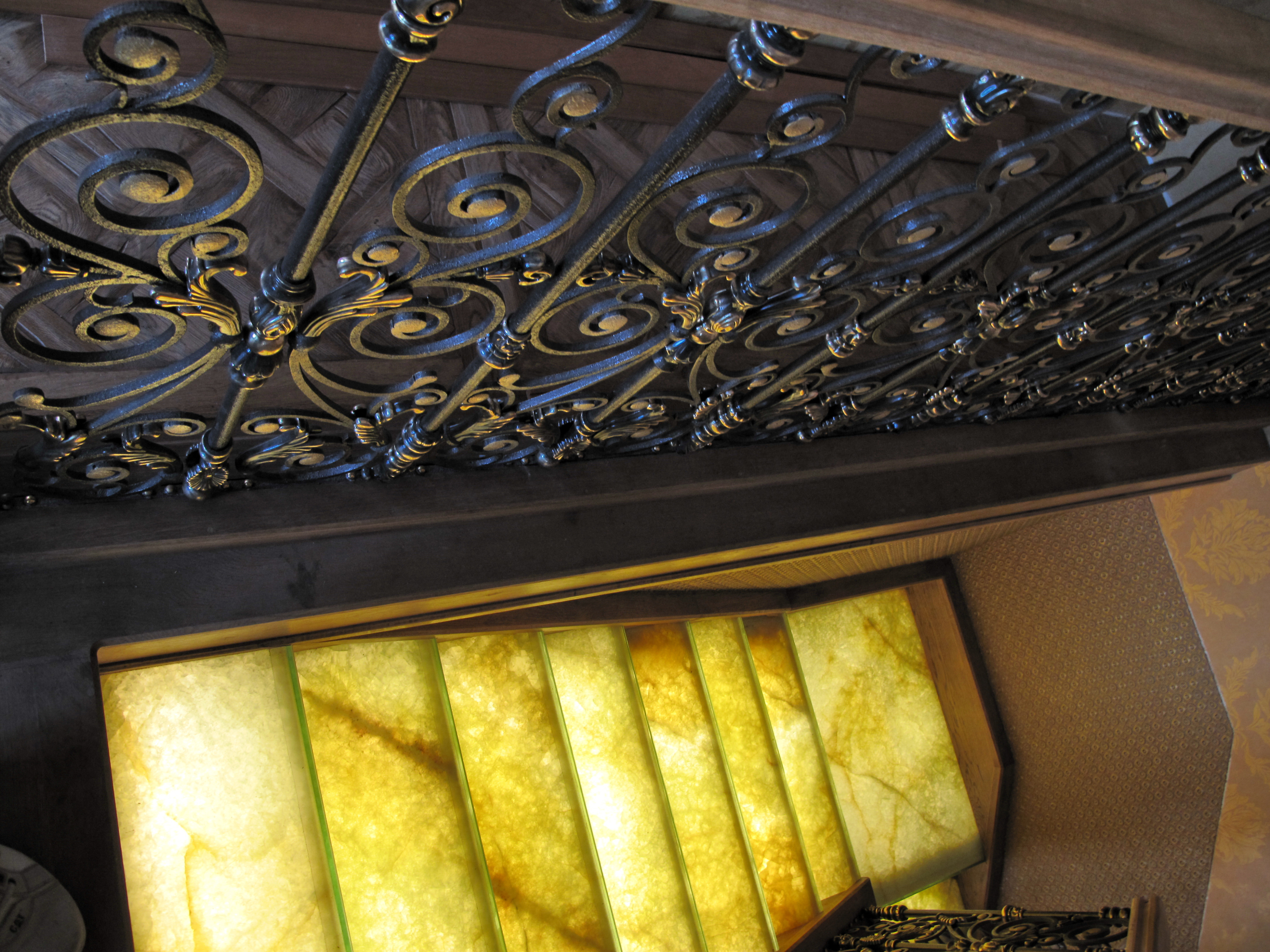 2012 年经典风格钢制单家庭住宅楼梯设计-10