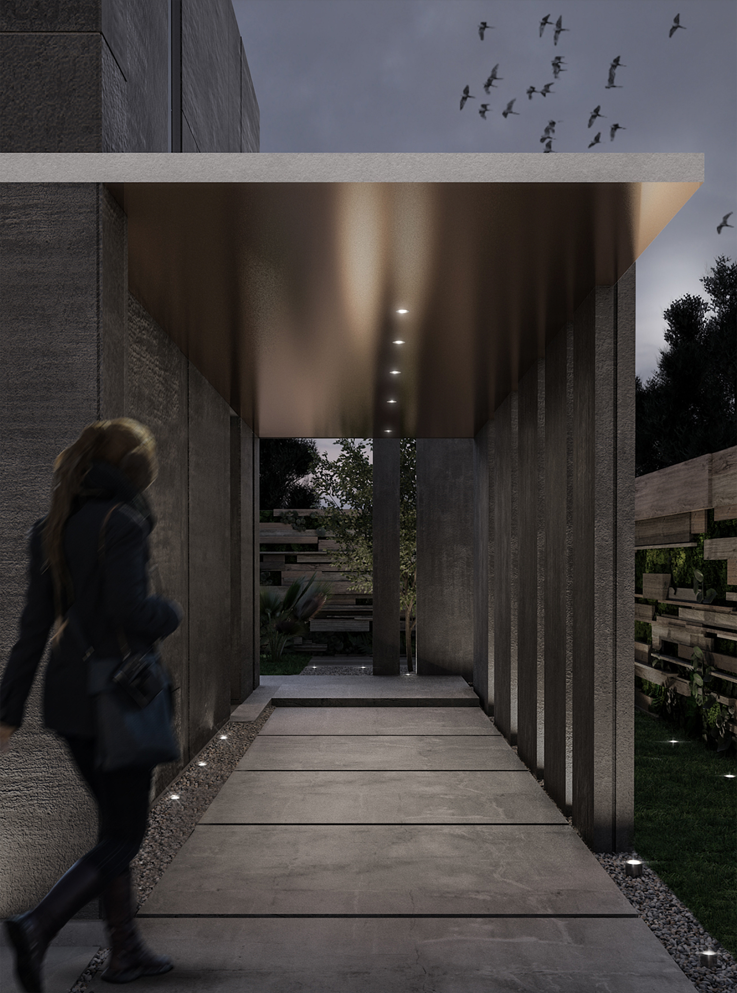 绿意盎然的家庭别墅，室内外无缝对接-15