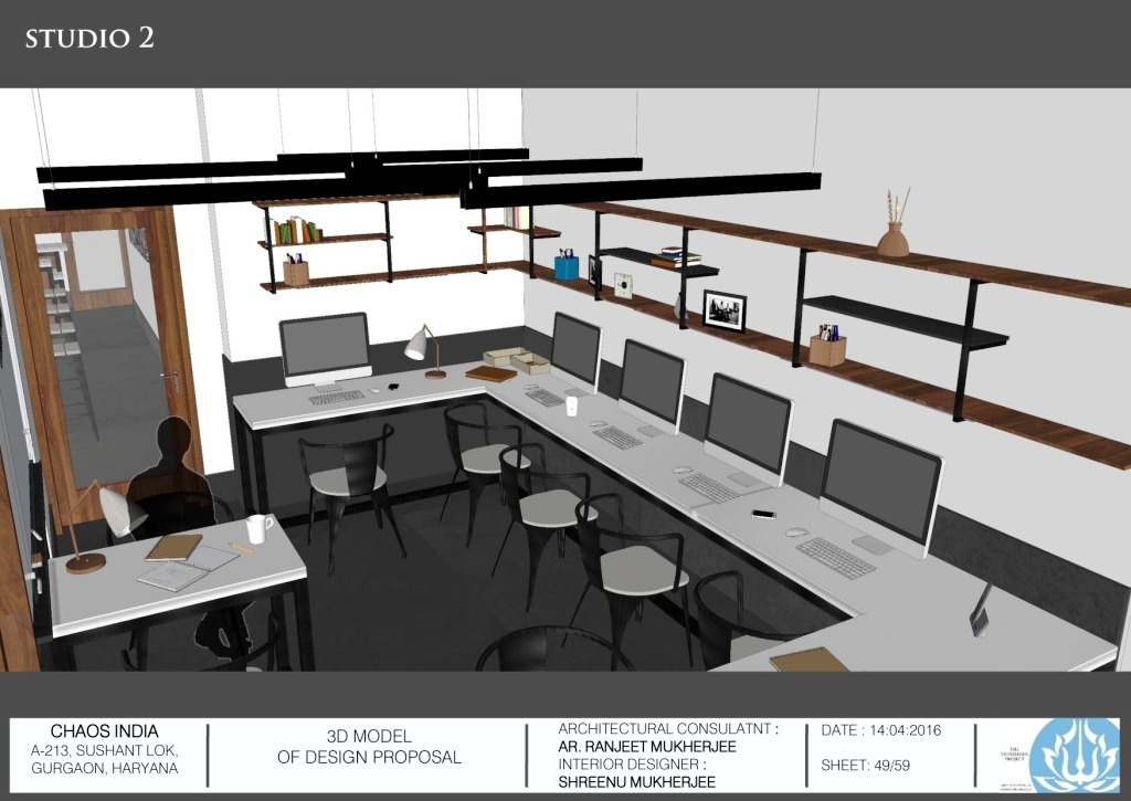 2016 年未实现的混沌全球办公室设计-36