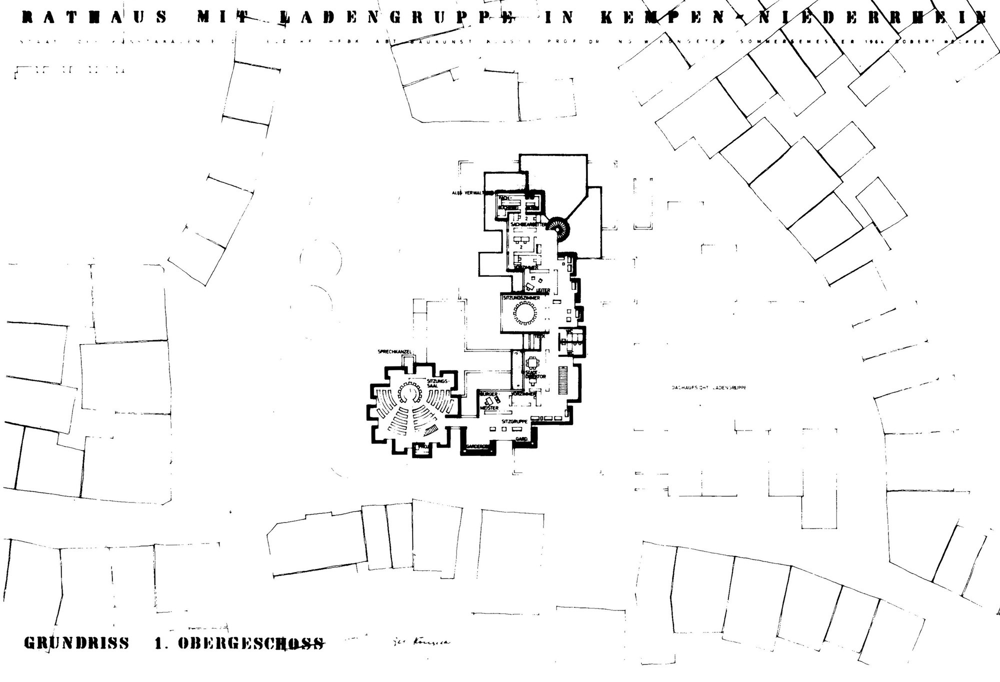 历史古城中的现代市政厅 - 历史城区中的现代建筑瑰宝-0