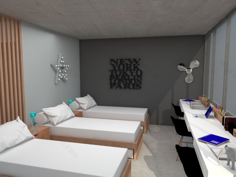 集合宿舍设计 | UniRitter 校园学生公寓-1