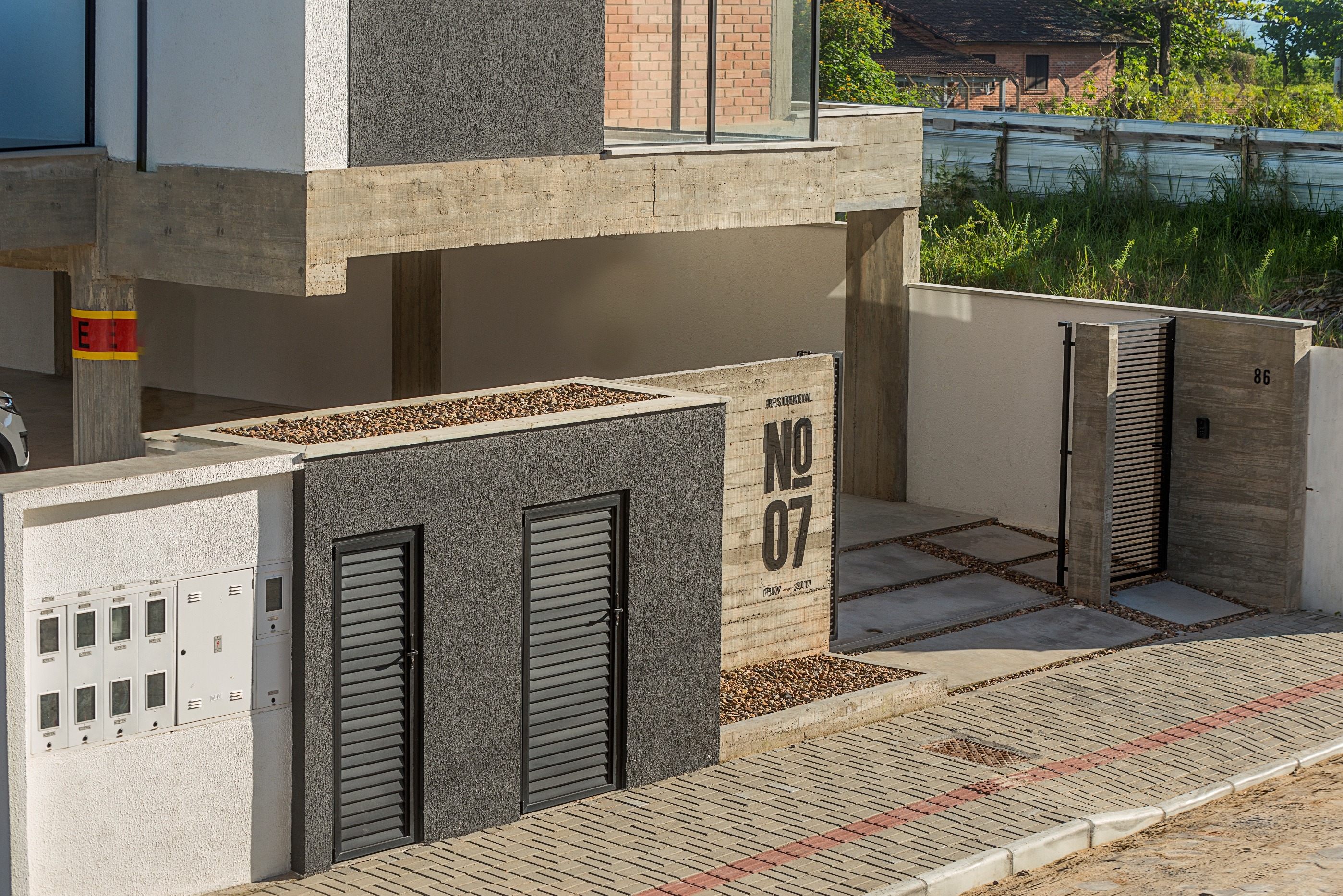 巴西 N 07 住宅大楼，简约现代的海景公寓-5