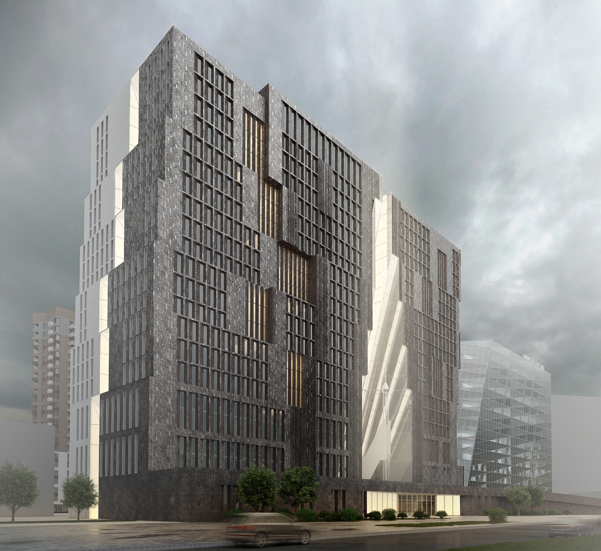 教堂与办公中心的创意结合-4