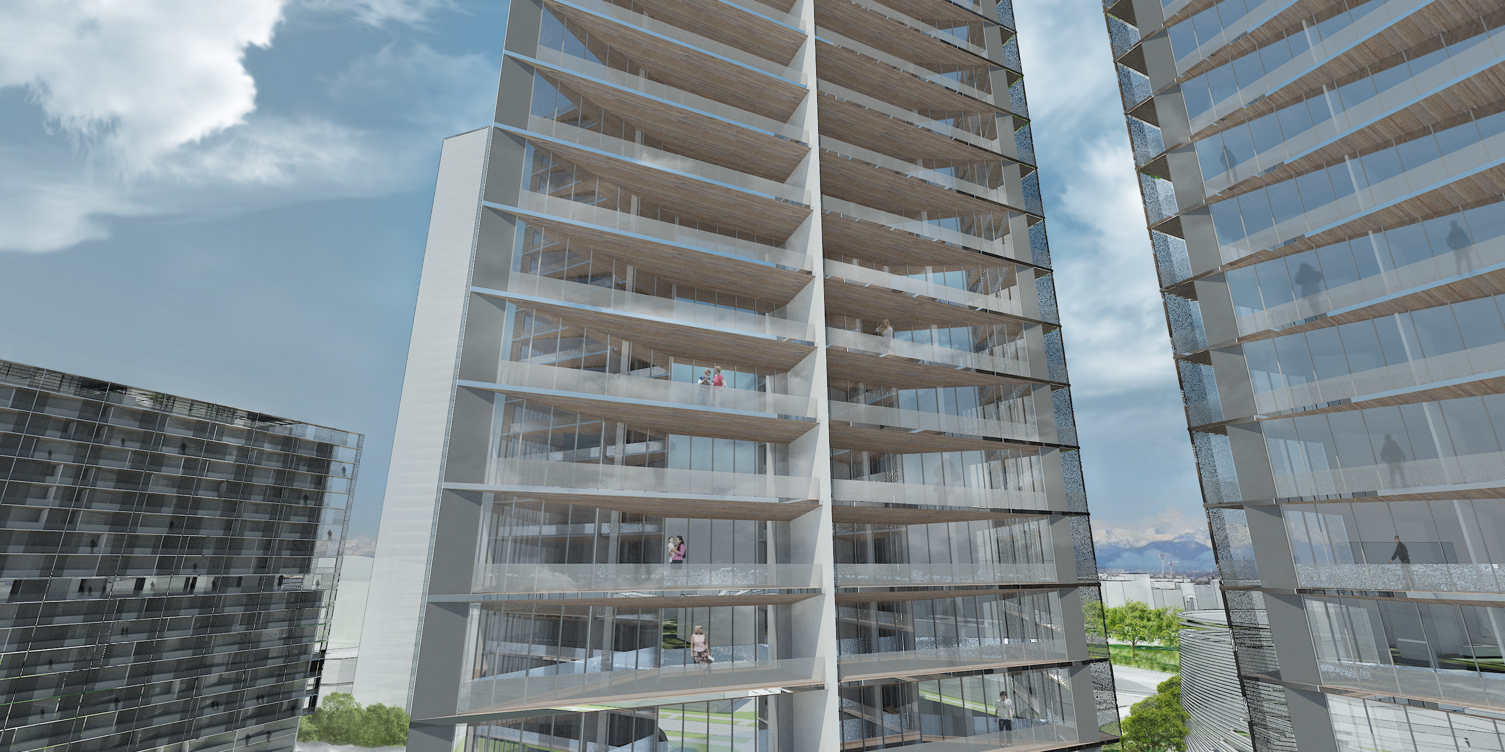 米兰城市生活住宅塔楼 | 可持续发展与功能的完美融合-3